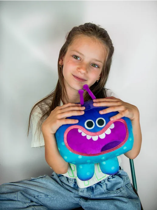 Играмир Мягкая игрушка Хрум, синий, фото 7