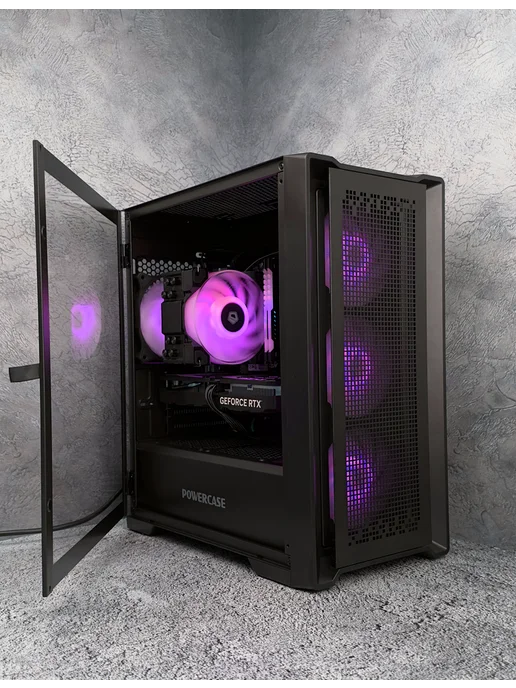 ROO24 Игровой компьютер AMD Ryzen 5 5600 16Gb DDR4 RTX5050, 16 ГБ, фото 2