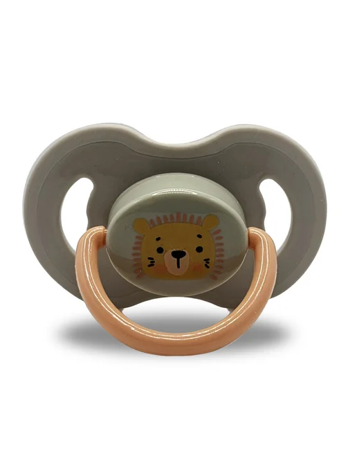 Baby Land Пустышка Ultra Soft симметричная силикон 0-6 мес, серый, фото 6
