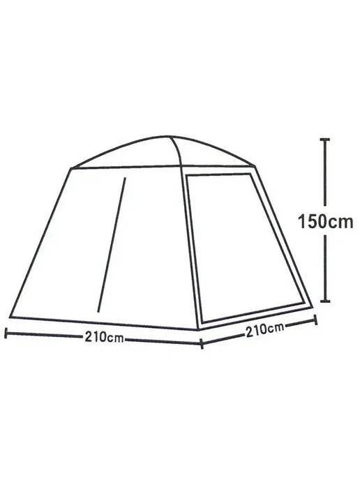 GOODSTORAGE Палатка шатер туристический LANYU LY-1906 Беседка, вариант, фото 7
