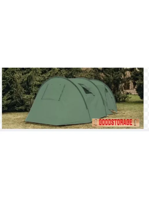 GOODSTORAGE Палатка туристическая 4-местная LANYU LY-1909-3, зеленый, фото 6