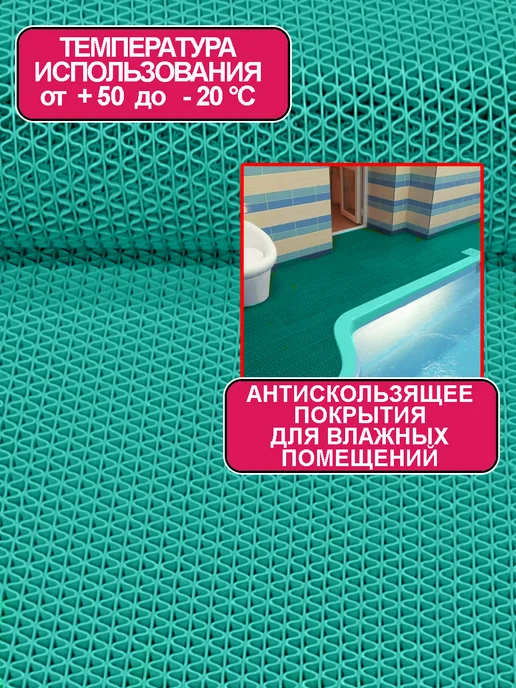 CARPET&HOME Противоскользящее покрытие для дома улицы 90х150, 90x150, фото 2