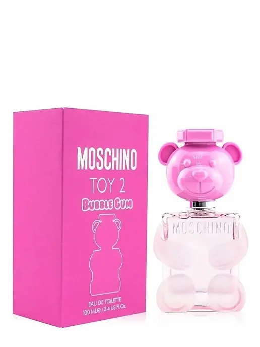 Стойкие шлейфовые духи TOY 2 Bubble Gum Москино Мишка 100 мл, 100 мл, фото 2