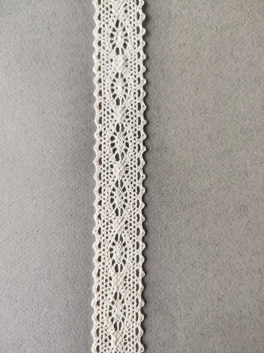 Make & Mend Кружево хлопковое для рукоделия, 2,6 см, 5 метров, вариант, фото 3