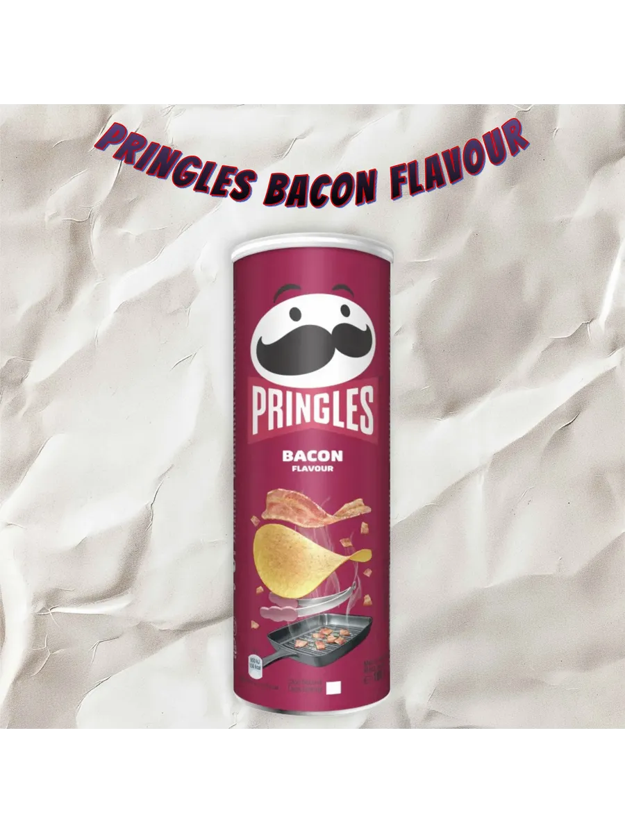 Чипсы Принглс Bacon Flavour 165 г