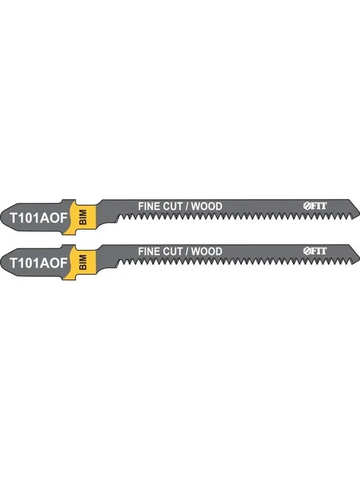 FIT FINCH INDUSTRIAL TOOLS FIT Пилки по дереву для электролобзика 82 57 набор 2 шт, 2 шт, фото 3
