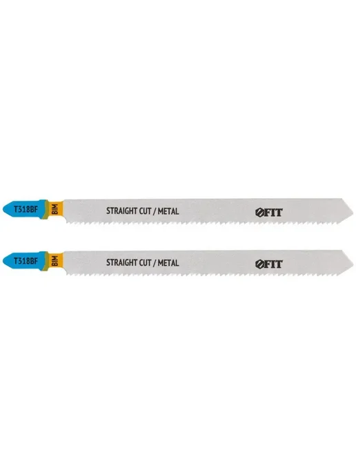 FIT FINCH INDUSTRIAL TOOLS FIT Пилки по металлу для электролобзика 132 106 набор 2 шт, 2 шт, фото 4