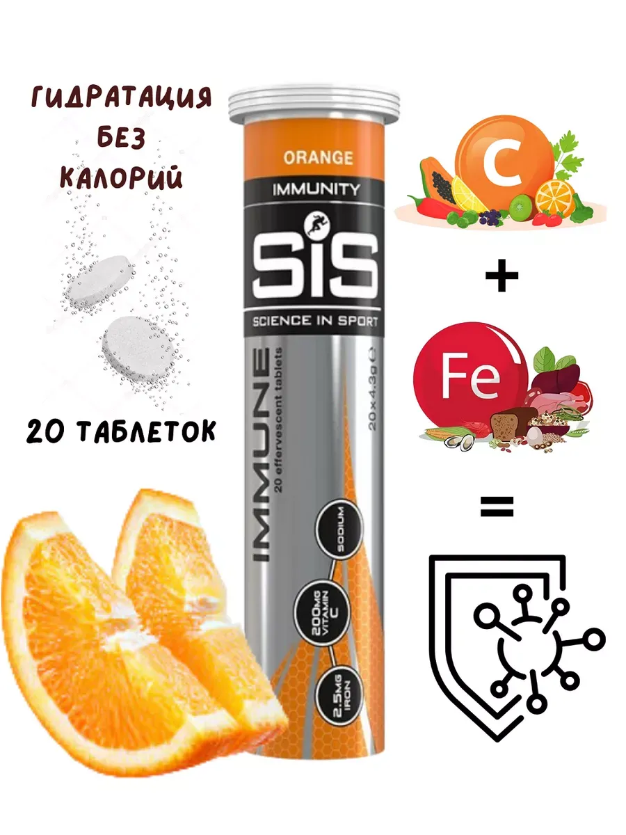Изотоник SIS Go Hydro 20 таблеток Напиток изотонический SIS