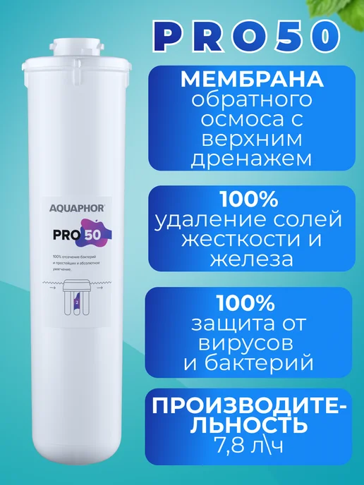Аквафор Сменные фильтры для Osmo Pro 50 (Pro1-Pro50-ProMg), вариант, фото 3