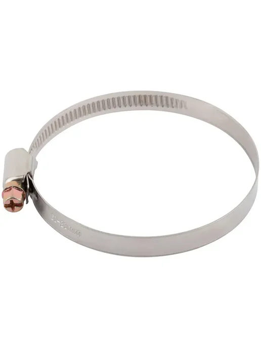 FIT FINCH INDUSTRIAL TOOLS FIT Хомут нержавеющий 60-80 мм ширина 9 мм, серый, фото 2