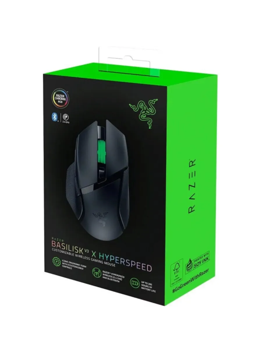 Razer Компьютерная мышь Basilisk V3 X Hyperspeed