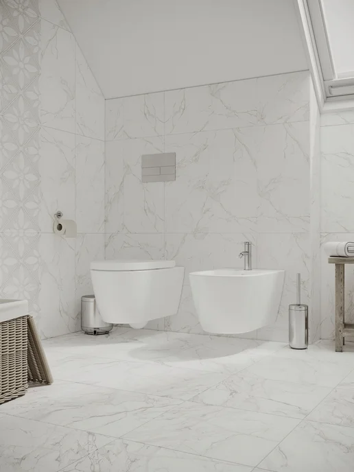 Beryoza Ceramica Плитка керамическая Alcazar белый 300х600 мм, 300x600 мм, фото 5