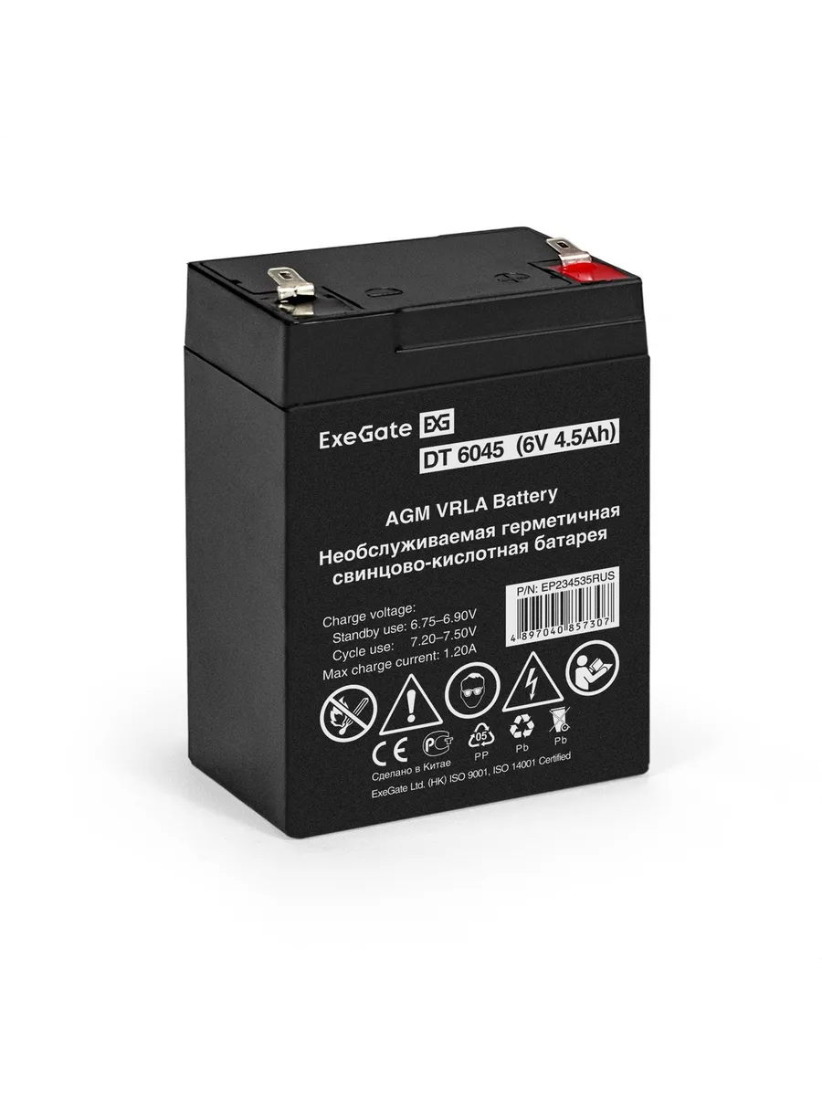 аккумуляторная батарея для ИБП EXG645 6B 4.5Ач