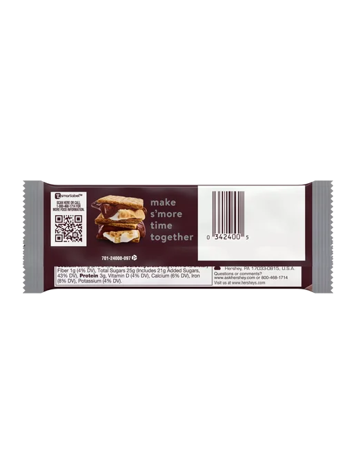 Hershey's Шоколад Хершис молочная, с печеньем, 2 шт, фото 3