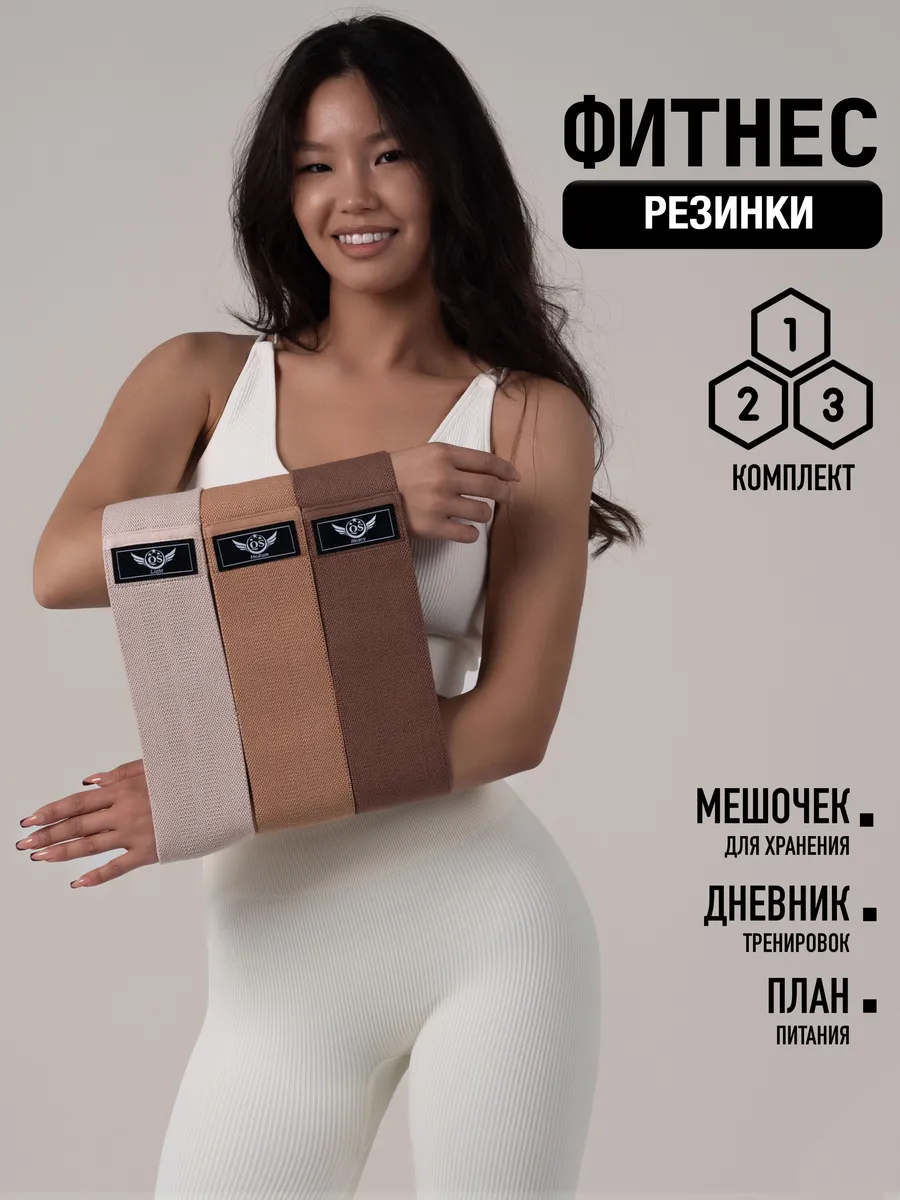 Резинки для фитнеса тканевые