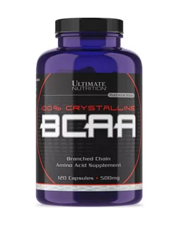 Ultimate Nutrition Аминокислоты 100% Crystaline BCAA 500 мг 120 капсул