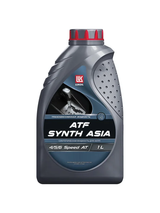 Лукойл Масло трансмиссионное LUKOIL ATF SYNTH ASIA, 1 л, 1 л, фото 4