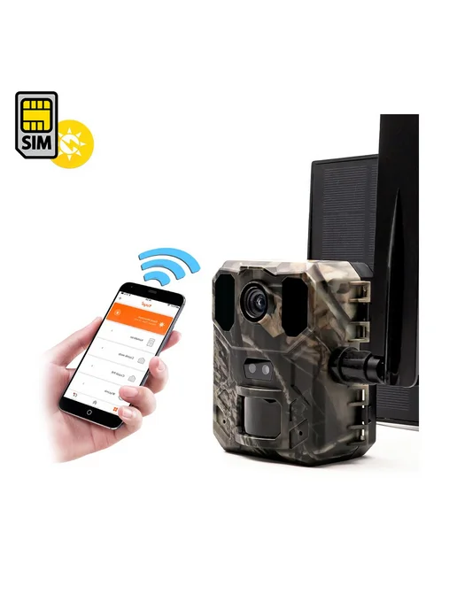 Филин TUYA 4G мини камера Filin Мини TUYA-Pro-900 с солн. батареей, 4 г