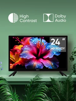 Телевизор 24" TDTV24BN02H_BK HD Topdevice 328125129 купить за 8 561 ₽ в интернет-магазине Wildberries