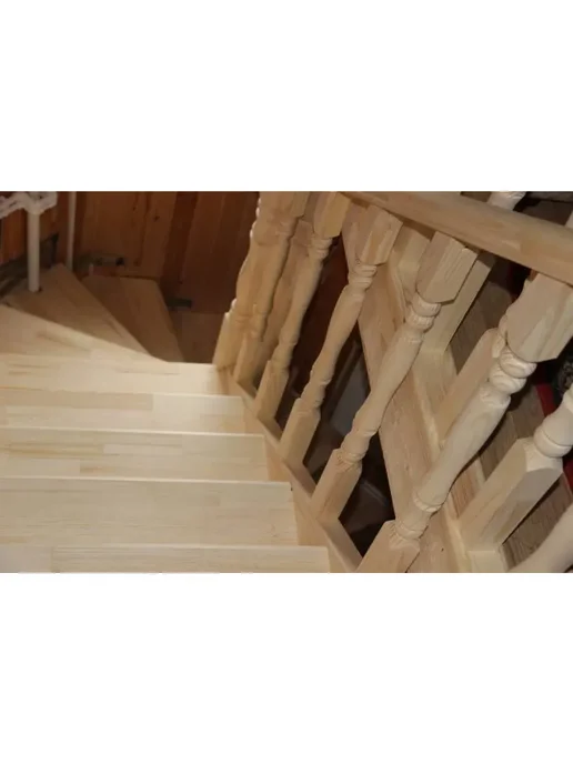 Wild WOOD Ступень из дерева Сосна 900х300x28мм сращ, 900x300x28 мм, фото 3