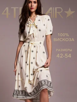 Платье вискоза летнее повседневное - Da`rya 4TEEN 328166452 купить за 5 000 ₽ в интернет‑магазине Wildberries