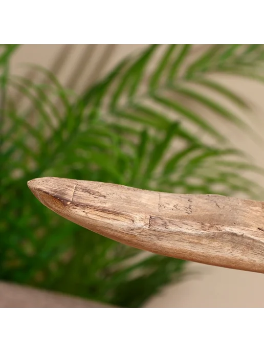 ПМДК Фигурка "Романтика" из алюминия и мангового дерева 46 см, бежевый, фото 3