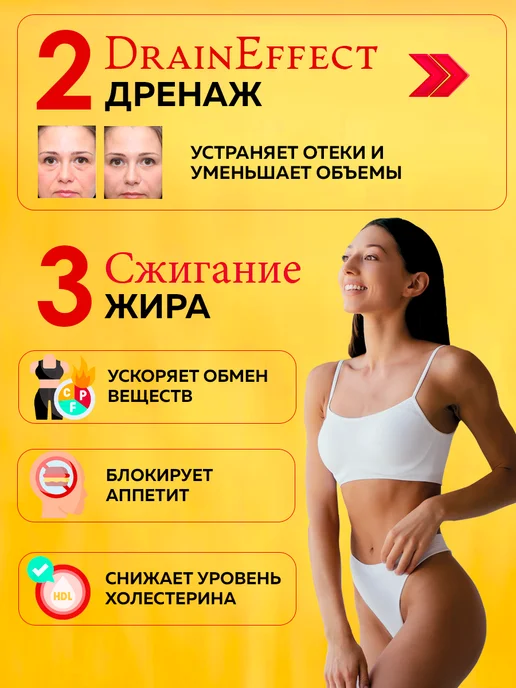 Detox Lab Жиросжигатель детокс для похудения женщин мужчин драйнэффект, 450 мл, фото 3