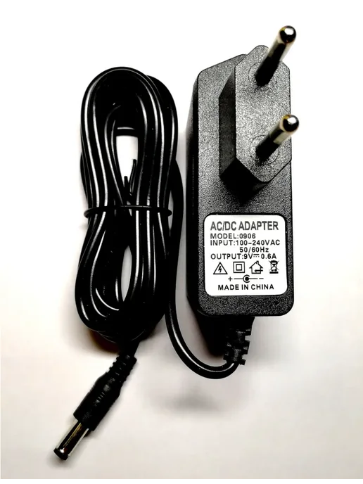 SILROOT Блок питания для весов CAS SW, CAS DL, CAS PW 9v - 0.6a, вариант, фото 5