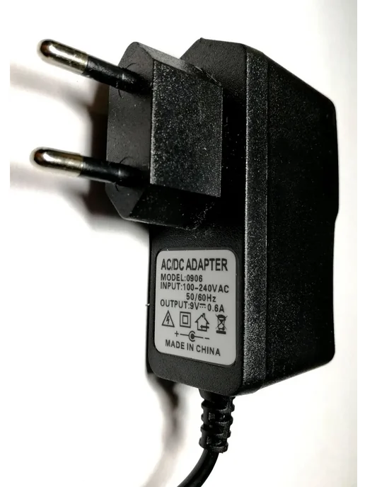 SILROOT Блок питания для весов CAS SW, CAS DL, CAS PW 9v - 0.6a, вариант, фото 8