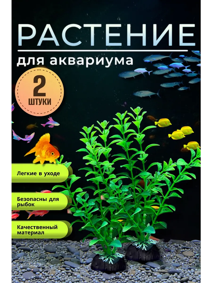 Растение для аквариума декор