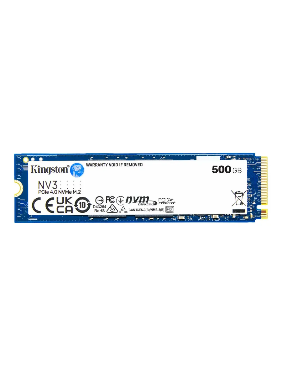 SSD накопитель M.2 (2280) NV3 500 ГБ Kingston 328845606 купить за 13 079 ₽ в интернет‑магазине Wildberries