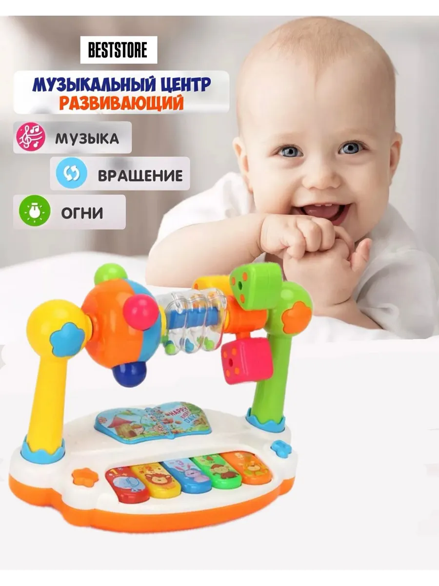 Музыкальная развивающая игрушка пианино