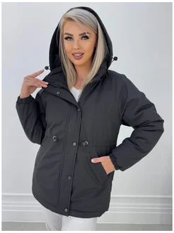 Куртка весна большой размера 1995 closet 329023022 купить за 3 600 ₽ в интернет-магазине Wildberries