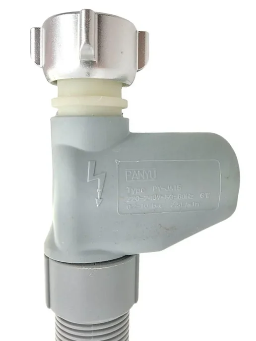 ZapTools Шланг заливной с электрическим АКВАСТОПОМ PY-JA 15 для ПММ, вариант, фото 2
