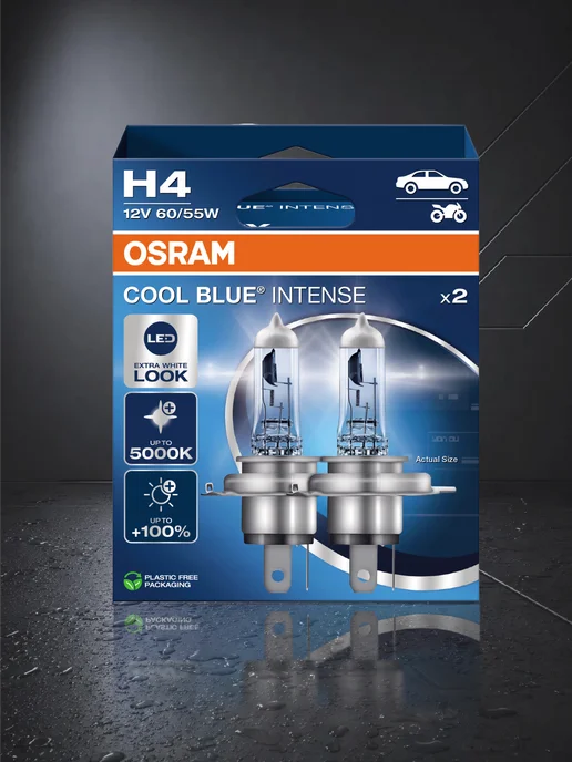 Osram Лампочки H4 галогеновые 12V белый свет, белый, фото 5