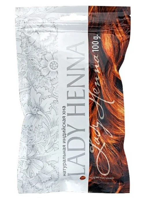 Lady Henna хна натуральная коричневая 100гр 3 шт, 100 г, 3 шт, фото 2