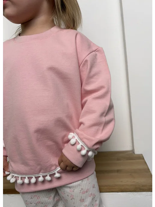 Karousel Костюм нарядный кофта и штаны в садик, белый, фото 5