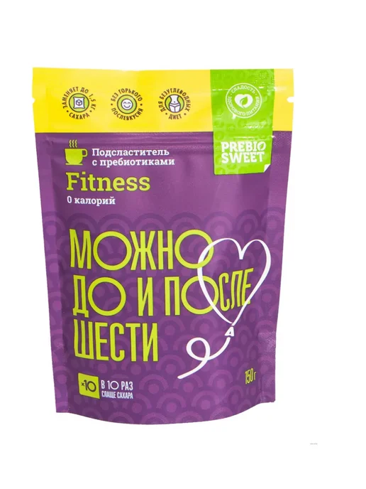 Prebiosweet Заменитель сахара фитнес, 150г, 150 г