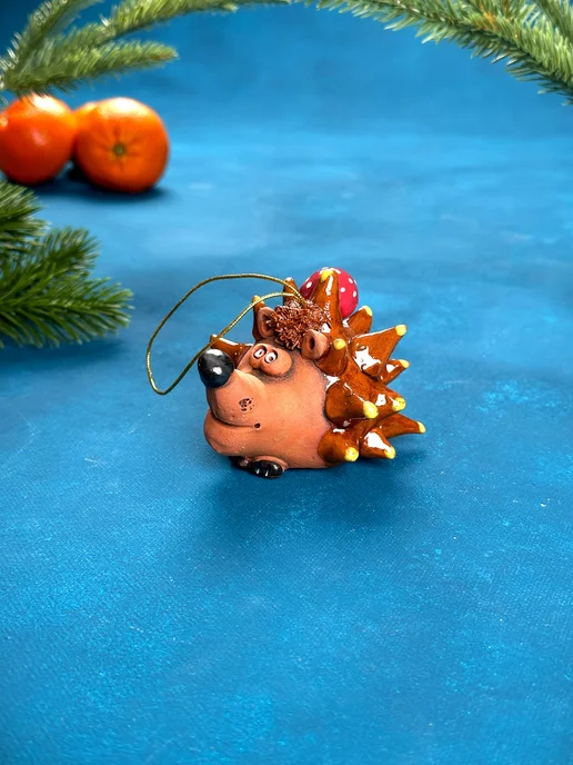 Figurines Колокольчик из глины, черный, фото 3