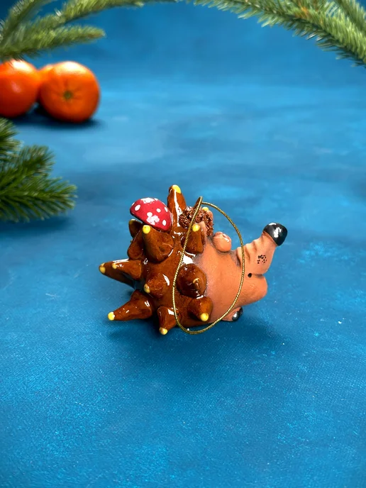 Figurines Колокольчик из глины, черный, фото 7