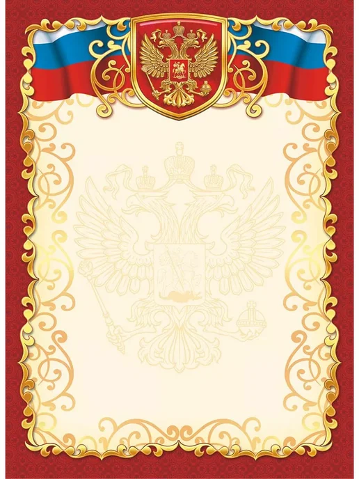 Компания ЛиС Грамоты школьные с гербом 20 шт А4, 20 шт, фото 3