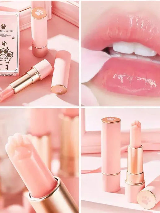 Lip Balm Гигиеничка для губ кошачья лапка, белый, фото 4