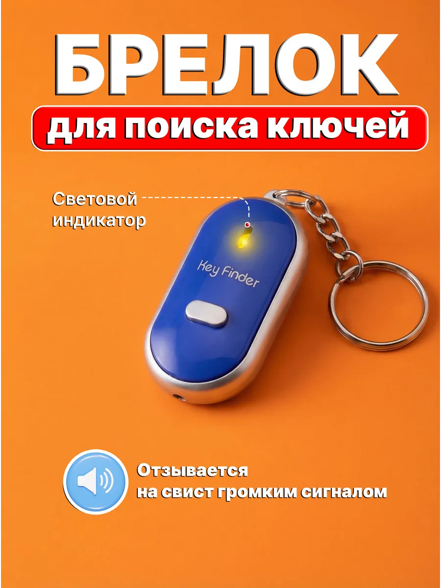 Брелок на ключи для поиска антипотеряшка трекер