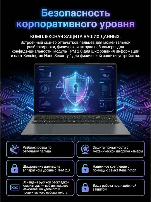 WYSECHY Ноутбук для работы и учебы 15 6 AMD Ryzen 5 SSD 512 ГБ, 512 ГБ, фото 5