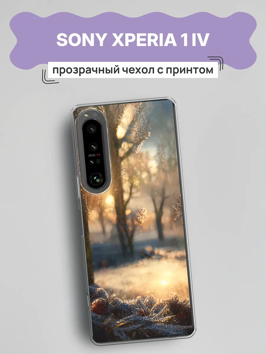 Чехол на Sony Xperia 1 IV зимний
