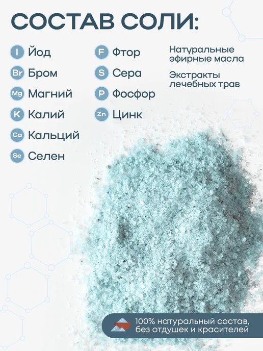 Therapy at home Соль для ванны лечебная морская, вариант, фото 2