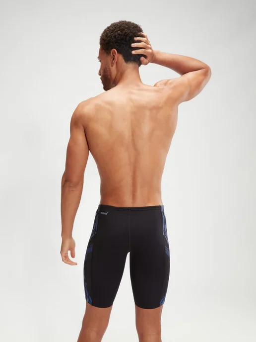 Speedo джаммеры мужские для плавания MENS PANEL JAMMER, голубой, фото 2