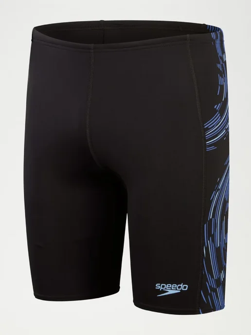 Speedo джаммеры мужские для плавания MENS PANEL JAMMER, голубой, фото 4