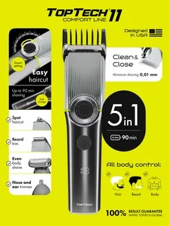 Электробритва Comfort Line 11 toptech 329869303 купить за 1 937 ₽ в интернет‑магазине Wildberries