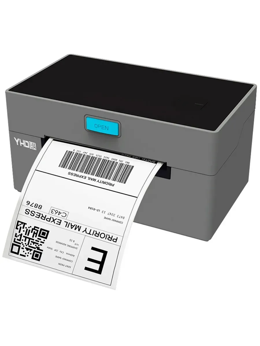 Термопринтер этикеток YHDAA YHD-9220 (USB) Black
